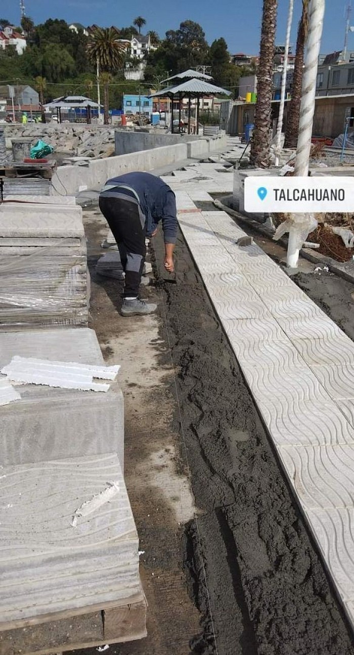 Borde costero María Isabel Talcahuano. Mandante  Constructora iceal ltda