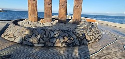Instalación piedra laja