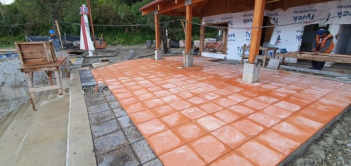 Proyecto Borde costero Puerto cisnes constructora SICOMAQ Spa
