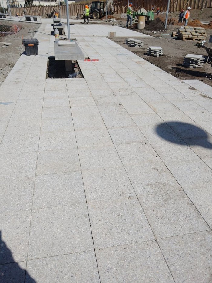 Obra parque Miravalles Quillota constructora comasca s.a